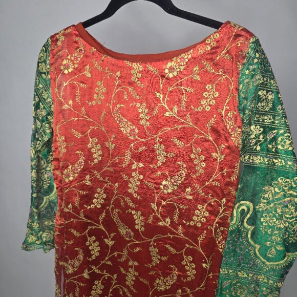 Kurta and Slip Small Pakistani / Indian Kurta New - Picture 2 of 4